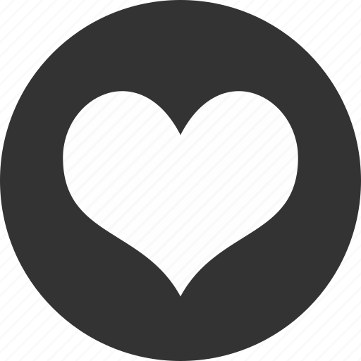 Circle, dating, favorite, heart, like, love icon - Download on Iconfinder