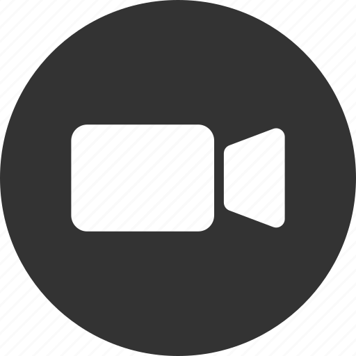 Circle, movie, video, video camera icon - Download on Iconfinder