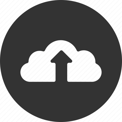 Backup, circle, cloud, ftp, storage, upload icon - Download on Iconfinder