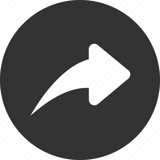 Arrow, circle, forward, next, reply, respond icon - Download on Iconfinder