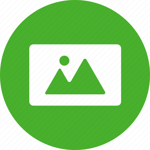 Circle, green, image, landscape, photo, photography icon - Download on Iconfinder