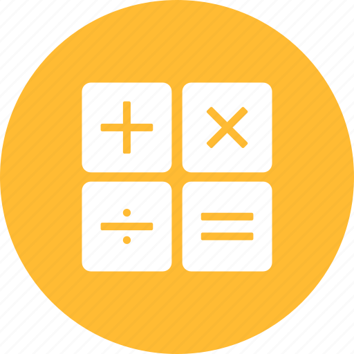 Accountant, accounting, calculate, yellow icon - Download on Iconfinder