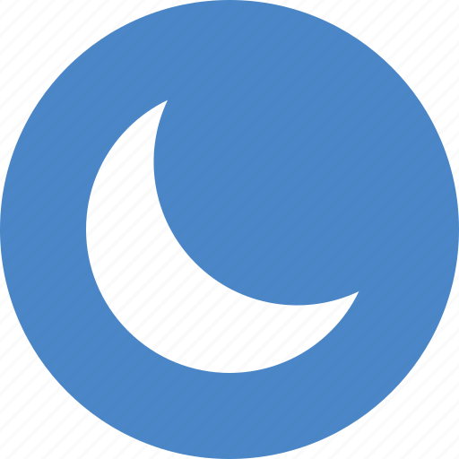 Do not disturb, evening, moon, night, sleep, crescent, sleeping icon - Download on Iconfinder