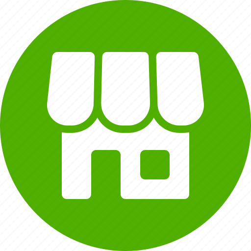 Circle, ecommerce, green, market, online, shop, store icon - Download on Iconfinder