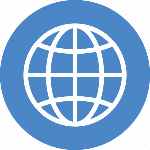 Blue, global, international, language, travel, world, globe icon - Download on Iconfinder