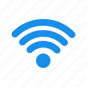 blue, internet, network, signal, wifi