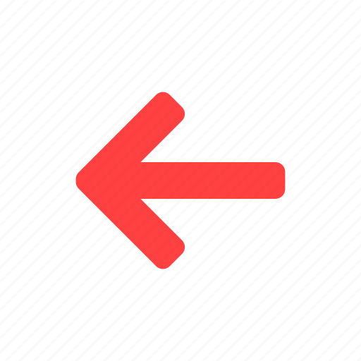 Arrow, back, circle, left, previous, red, west icon - Download on Iconfinder