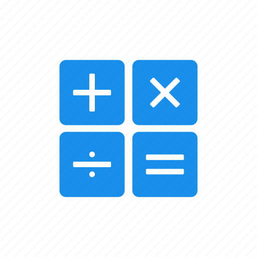 Accountant, accounting, blue, calculate, calculation icon - Download on Iconfinder