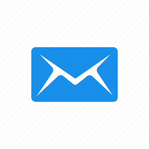 Blue, email, letter, mail, message, messages icon - Download on Iconfinder