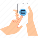 sms, message, communication, email, mobile, smartphone, mail 
