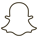 logo, messenger, network, snapchat, social