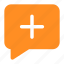 add, chat, comment, speech icon 