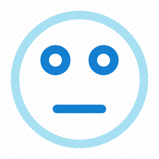 Emoji, emoticon, reactionless icon icon - Download on Iconfinder