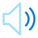 audio, music, speaker, volume icon