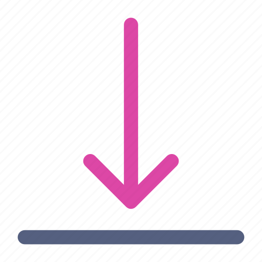 Arrow, down, download icon icon - Download on Iconfinder