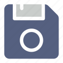 disk, diskette, floppy, floppy disk icon