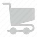 cart, empty, shopping icon
