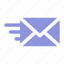 email, mail, send, sent icon