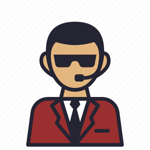 Avatar, bodyguard, guard, profession, safe, security, society icon - Download on Iconfinder