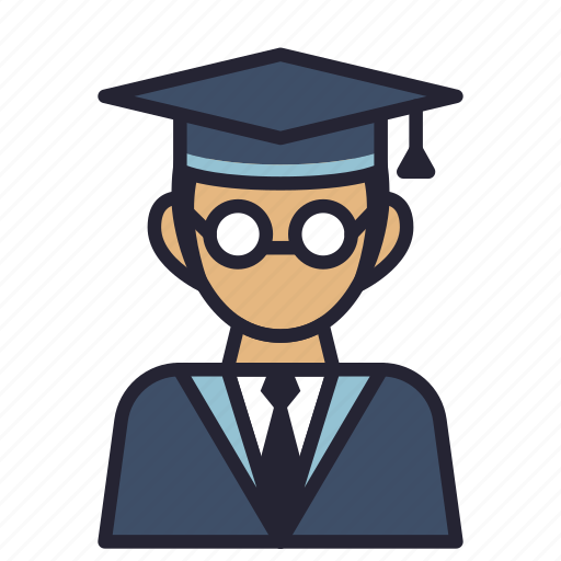 Avatar, bachelor, college, degree, profession, society, student icon - Download on Iconfinder