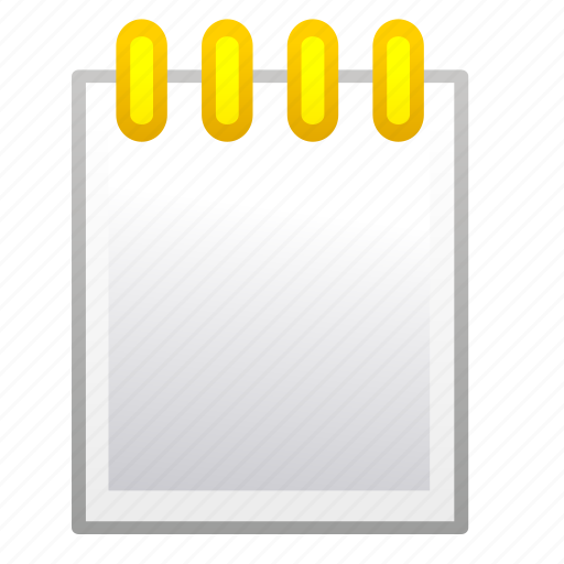 Notepad, notes, note, paper, text, write icon - Download on Iconfinder