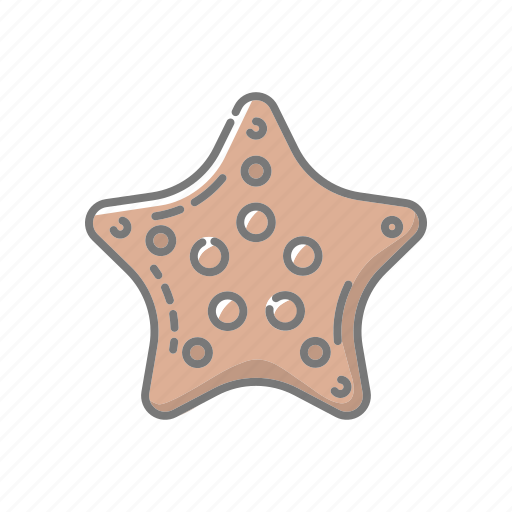 Animal, beach, mollusk, seaside, starfish, travel, vacations icon - Download on Iconfinder