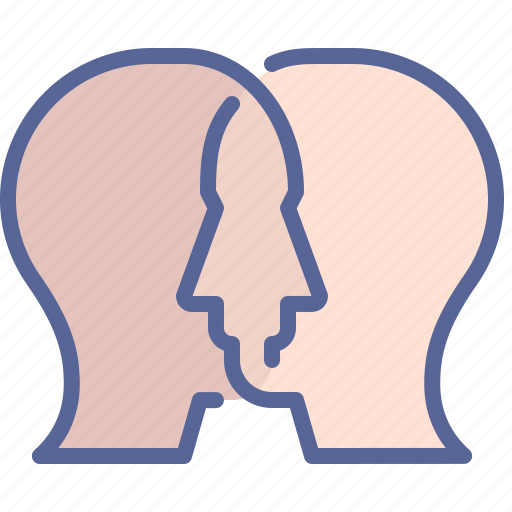 Face to face, identify with icon - Download on Iconfinder