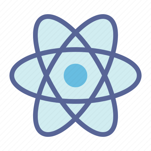 React native, reactjs, javascript, react, atom, atomic, library icon - Download on Iconfinder