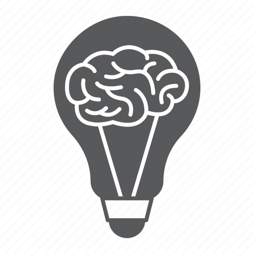 Creativity, solution, light, bulb, brain, idea, lightbulb icon - Download on Iconfinder