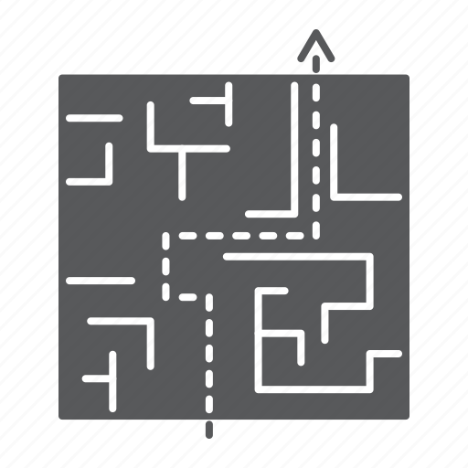 Maze, labyrinth, solution, business, exit icon - Download on Iconfinder
