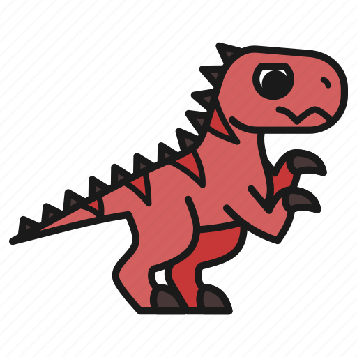 Dino, dinosaur, extinct, jurassic, predator, rex, tyrannosaurus icon - Download on Iconfinder