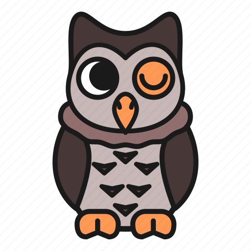 Animal, bird, forest, nature, nigth, owl, wild icon - Download on Iconfinder