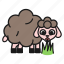 farm, lamb, sheep, wool 