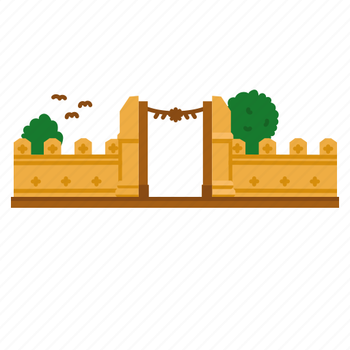 Wall, gate, thailand, chiangmai, thaphae icon - Download on Iconfinder