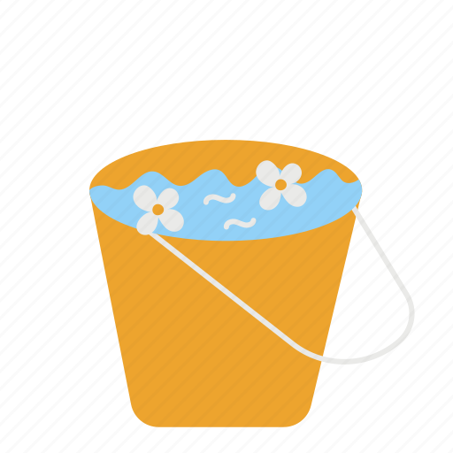 Water, songkran, bucket, flower, thailand icon - Download on Iconfinder