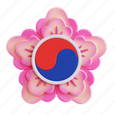 emblem, flower, south korea, national identity, insignia 