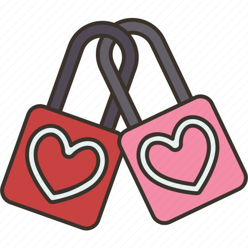Padlock, love, romance, traditional, korean icon - Download on Iconfinder