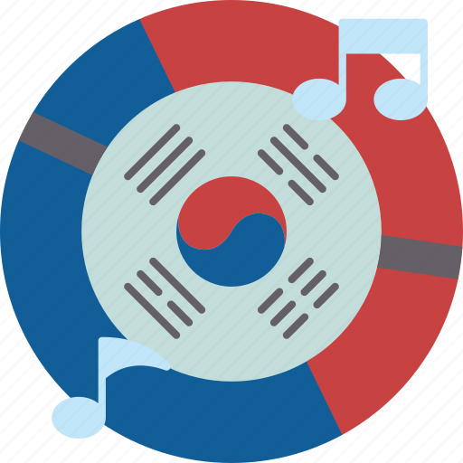 Korean, music, song, play, entertainment icon - Download on Iconfinder