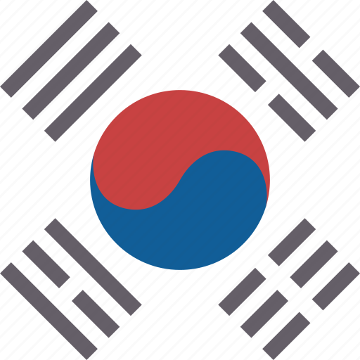 South, korea, flag, nation, official icon - Download on Iconfinder