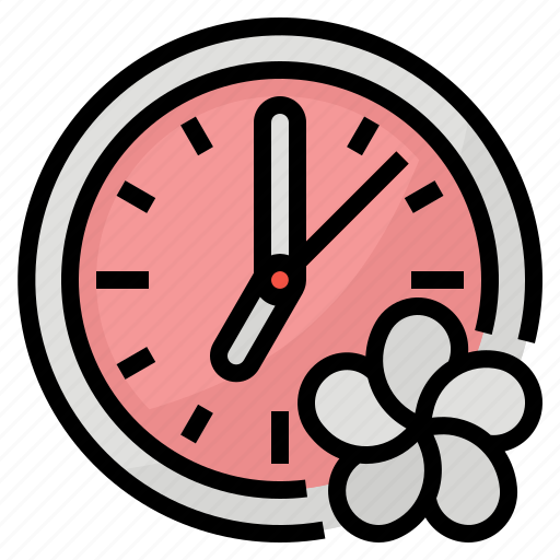 Clock, hours, spa, time icon - Download on Iconfinder