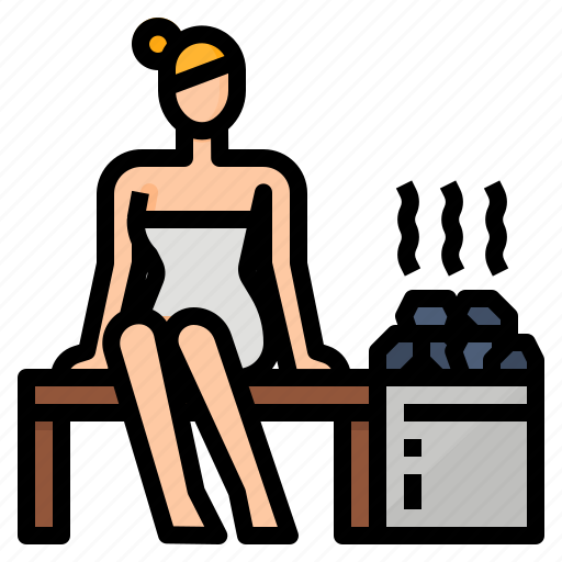 Bath, sauna, spa, steam icon - Download on Iconfinder