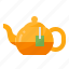 drink, green, pot, tea 
