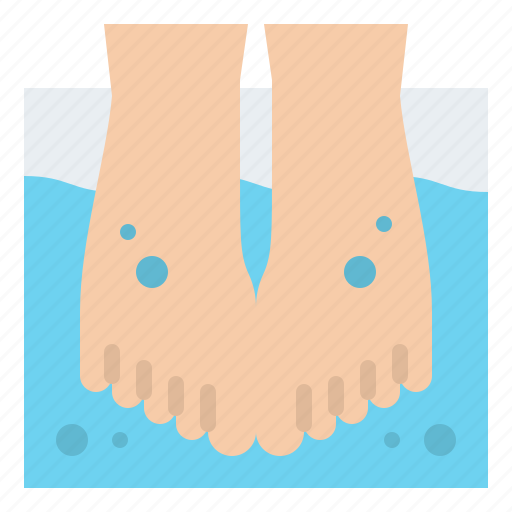 Foot, massage, spa, water icon - Download on Iconfinder
