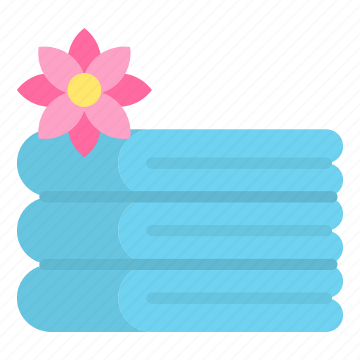 Massage, relax, spa, towels icon - Download on Iconfinder