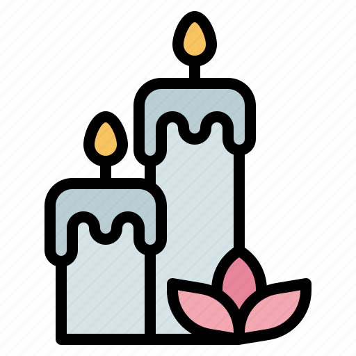 Candle, massage, spa, treatment, service, beauty, wellness icon - Download on Iconfinder