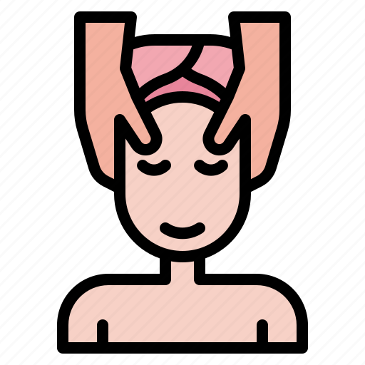 Face, massage, spa, treatment, beauty, wellness, relax icon - Download on Iconfinder