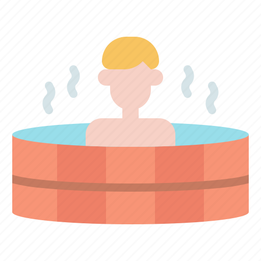 Hot, tub, pool, spa, treatment, wellness, relax icon - Download on Iconfinder
