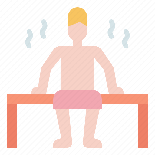 Sauna, hot, tub, spa, treatment, wellness, relax icon - Download on Iconfinder