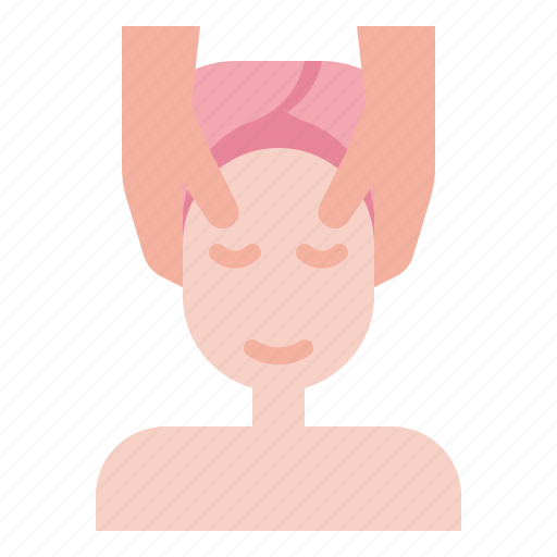 Face, massage, spa, treatment, beauty, wellness, relax icon - Download on Iconfinder
