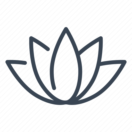 Lotus, flower, spa, yoga, wellness icon - Download on Iconfinder